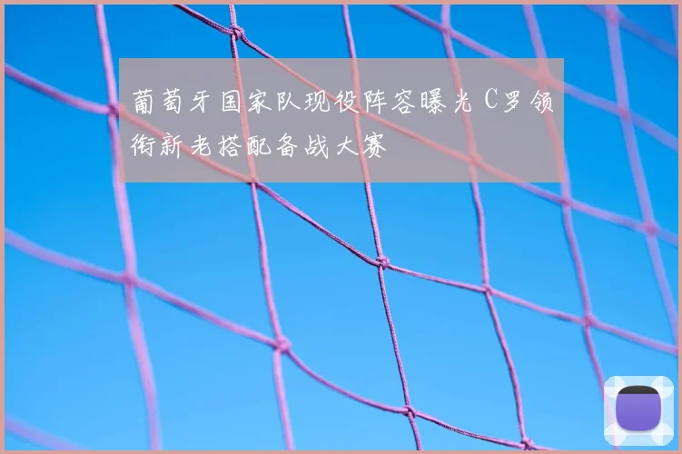 葡萄牙国家队现役阵容曝光 C罗领衔新老搭配备战大赛